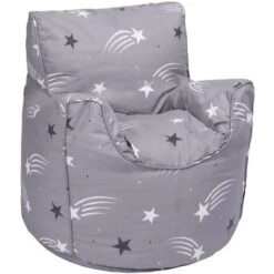 Ready Steady Bed Childrens Character Filled Beanbag Kids Bean Bag Chair Seat Bedroom Play TV Room, Shooting Stars