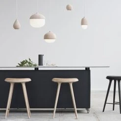 Mater High Stool, 69 Cm, Black Stained Beech -Fatboy Sales Store 58Mater iso HV