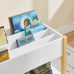 SoBuy Children Kids Bookcase Book Shelf Toy Shelf Storage Display Shelf Rack Organizer,KMB35-W 10 SoBuy Children Kids Bookcase Book Shelf Toy Shelf Storage Display Shelf Rack Organizer,KMB35-W -Fatboy Sales Store 59899076 4