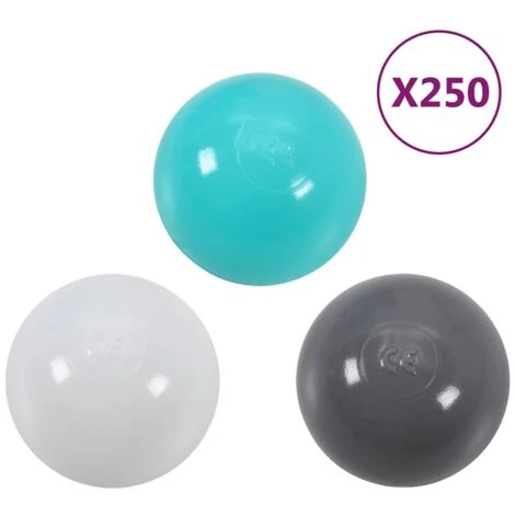 Play Balls 250 Pcs Multicolour VidaXL 4 Play Balls 250 Pcs Multicolour VidaXL - Image 2