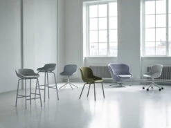 Normann Copenhagen Hyg Chair With 5 Wheels, Swivel, Aluminium - Synergy 16 10 Normann Copenhagen Hyg Chair With 5 Wheels, Swivel, Aluminium - Synergy 16 -Fatboy Sales Store 603 Normann Copenhagen Hyg 01