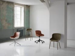 Normann Copenhagen Hyg Chair With 5 Wheels, Swivel, Black - Synergy 16 -Fatboy Sales Store 603 Normann Copenhagen Hyg 06 2