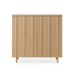 Normann Copenhagen Rib Cabinet, 98,5 Cm, Oak -Fatboy Sales Store 607750 Rib Cabinet Oak 01 role