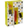 Relaxdays Shelving System, Plug-in Wardrobe, 8 Compartments, 2 Clothes Rods, HWD: 145 X 110 X 37cm, Multicoloured/Yellow 1 Relaxdays Shelving System, Plug-in Wardrobe, 8 Compartments, 2 Clothes Rods, HWD: 145 X 110 X 37cm, Multicoloured/Yellow -Fatboy Sales Store 61322739 1