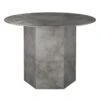 GUBI Epic Coffee Table, Round, 60 Cm, Misty Grey Steel -Fatboy Sales Store 614Gubi AK