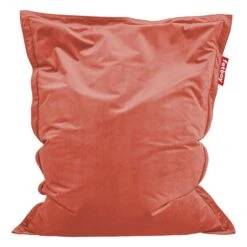 Fatboy Original Slim Velvet Recycled Bean Bag, Rhubarb