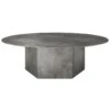 GUBI Epic Coffee Table, Round, 110 Cm, Misty Grey Steel 1 GUBI Epic Coffee Table, Round, 110 Cm, Misty Grey Steel -Fatboy Sales Store 620Gubi AK