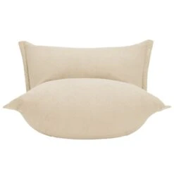 Fatboy The BonBaron Sherpa Lounge Chair, Ecru