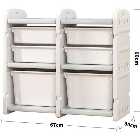 Livingandhome Kids Storage Cabinet For Toys,Clothes,Books 7 Livingandhome Kids Storage Cabinet For Toys,Clothes,Books - Image 5