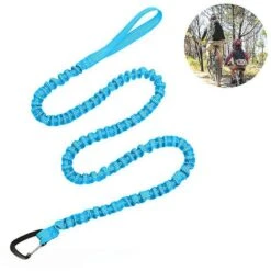 Kids Bicycle Tow Rope Elastic Bicycle Tow Strap Bike Towing Rope Blue -Fatboy Sales Store 67619607 4