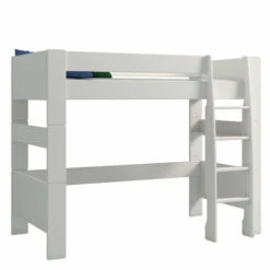 Steens For Kids Highsleeper In Off White