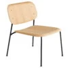 HAY Soft Edge 100 Lounge Chair, Black - Lacquered Oak 1 HAY Soft Edge 100 Lounge Chair, Black - Lacquered Oak -Fatboy Sales Store 69Hay 21 TH