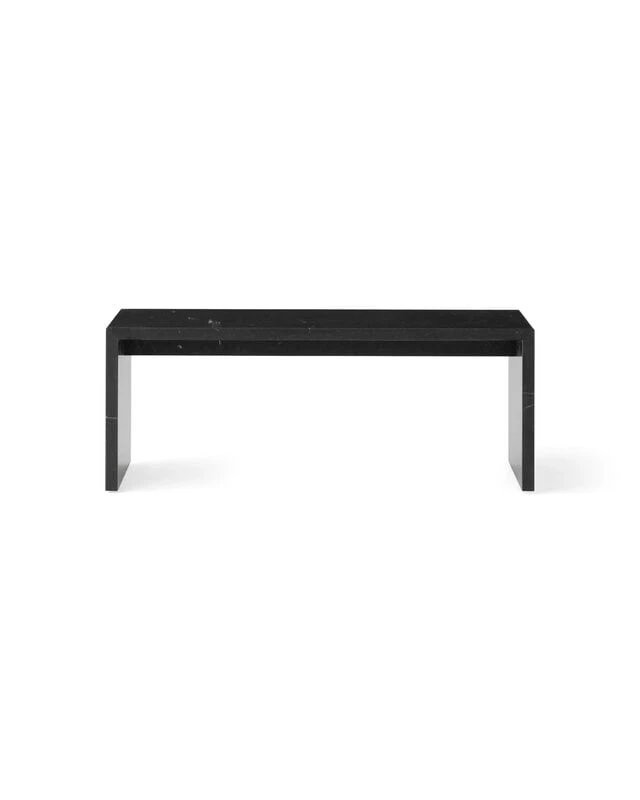MENU Plinth Bridge Table, Black Marquina Marble 4 MENU Plinth Bridge Table, Black Marquina Marble - Image 2