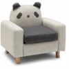 Kids Sofa Children Armrest Chair Animal Pattern Solid Construction Thick Cushion -Fatboy Sales Store 71406103 1