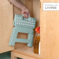 9" Folding Step Stool Non-Skid, Slip-Resistant Lightweight Design Folding Stool 300-Pound Capacity Foam 10 9" Folding Step Stool Non-Skid, Slip-Resistant Lightweight Design Folding Stool 300-Pound Capacity Foam -Fatboy Sales Store 71421378 4