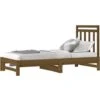 Pull-out Day Bed Honey Brown 2x(90x190) Cm Solid Wood Pine VidaXL -Fatboy Sales Store 71798978 1