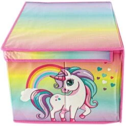 RAINBOW UNICORN STORAGE BOX -Fatboy Sales Store 72860195 5