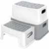 Devenirriche-Children's Step Stool, Children's Stool, Children's Stool 2 Step Non-Slip Toddler Step Stool For Bathroom / Potty Training / Kitchen -Fatboy Sales Store 77697247 1