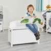 Kids Classic White Toy Box -Fatboy Sales Store 77758113 1