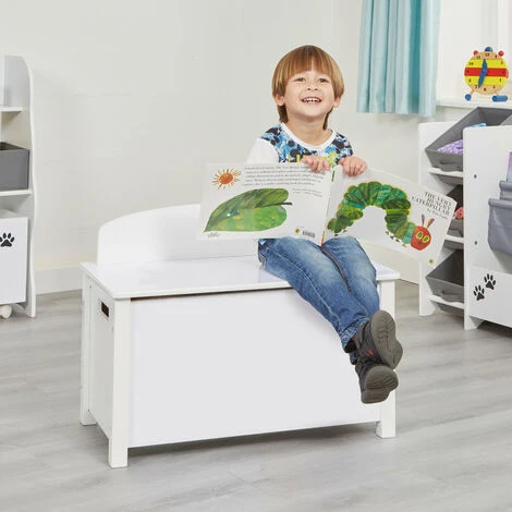 Kids Classic White Toy Box 3 Kids Classic White Toy Box