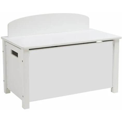 Kids Classic White Toy Box 4 Kids Classic White Toy Box - Image 2