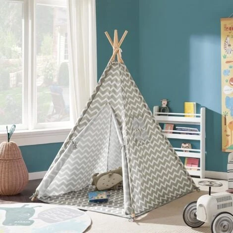 SoBuy Children's TeepeeTent Play House Indoor Outdoor Floor Mat, OSS03 4 SoBuy Children's TeepeeTent Play House Indoor Outdoor Floor Mat, OSS03 - Image 2