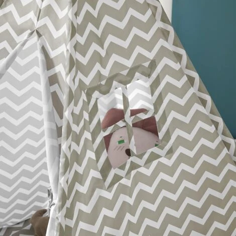 SoBuy Children's TeepeeTent Play House Indoor Outdoor Floor Mat, OSS03 7 SoBuy Children's TeepeeTent Play House Indoor Outdoor Floor Mat, OSS03 - Image 5