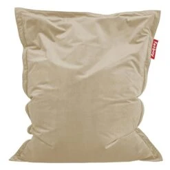 Fatboy Original Slim Velvet Recycled Bean Bag, Camel