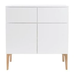 Lundia Fuuga Sideboard, 96 Cm, White - Oak