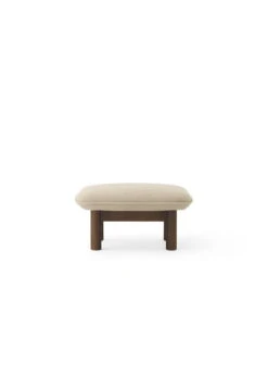 MENU Brasilia Ottoman, Dark Stained Oak - Bouclé 02 -Fatboy Sales Store 8151000 000000ZZ Brasilia Ottoman Dark Stained Oak Boucle 02 Front