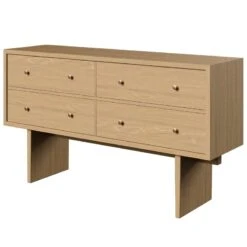 GUBI Private Sideboard, Light Stained Oak