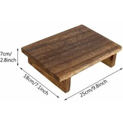 Wooden Step Stool, Toddler Step Stool For Kids, Bathroom Potty Stool -Fatboy Sales Store 85872482 3