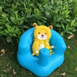Baby Learning Seat Multi Function Inflatable Seat Baby Support Seat, Blue -Fatboy Sales Store 85872643 5