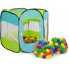 LittleTom Play Tent 100x100x72cm Pop-up Ball Pit Incl 200 Plastic Balls Blue -Fatboy Sales Store 86660284 1