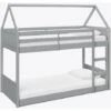 Miller Grey Wooden House Bunk Bed -Fatboy Sales Store 88494408 1