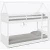 Miller White Wooden House Bunk Bed -Fatboy Sales Store 88494409 1