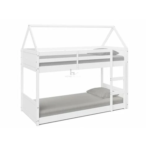 Miller White Wooden House Bunk Bed 5 Miller White Wooden House Bunk Bed - Image 3