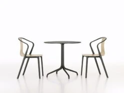 Vitra Belleville Armchair, Oak - Black 10 Vitra Belleville Armchair, Oak - Black -Fatboy Sales Store 896493 Belleville Table and Chair master