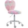 Childrens Desk Chair Swivel Computer Chair In Faux Fur For Kids Study Office, Adjustable Height, Colorful -Fatboy Sales Store 91014510 1