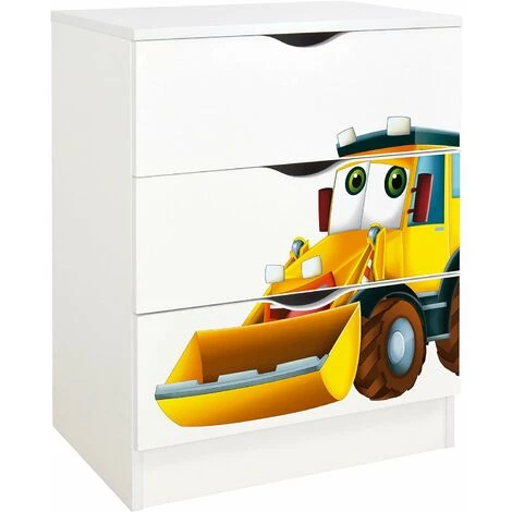 White Chest Of Drawers - ROMA – Mr Excavador 3 White Chest Of Drawers - ROMA – Mr Excavador