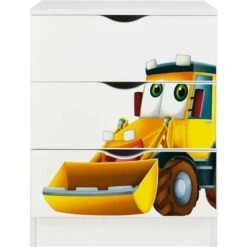 White Chest Of Drawers - ROMA – Mr Excavador 8 White Chest Of Drawers - ROMA – Mr Excavador -Fatboy Sales Store 91501970 3