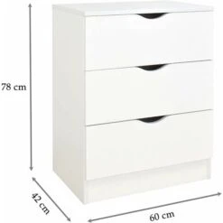 White Chest Of Drawers - ROMA – Mr Excavador 9 White Chest Of Drawers - ROMA – Mr Excavador -Fatboy Sales Store 91501970 4