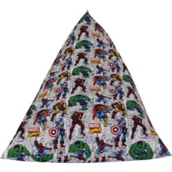 Disney Marvel Bean Bag For Kids, Multicolour, W109 X D70 X H65cm