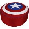 Disney Captain America Round Bean Bag For Kids, W60 X D60 X H30cm