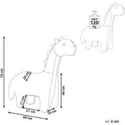 Modern Velvet Stool Solid Wood Legs Animal Footrest Green Brontosaur 9 Modern Velvet Stool Solid Wood Legs Animal Footrest Green Brontosaur -Fatboy Sales Store 93990083 3