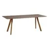 HAY CPH30 Table, 200 X 90 Cm, Lacquered Walnut -Fatboy Sales Store 9438171509000 CPH 30 L200xW90xH74 wb lacquer walnut top wb lacquer walnut base