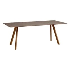HAY CPH30 Table, 200 X 90 Cm, Lacquered Walnut