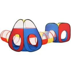 Children Play Tent With 250 Balls Multicolour 190x264x90 Cm VidaXL -Fatboy Sales Store 95545622 5