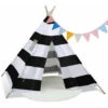 Tipi Tent Children's Tent Pennant Chain Garden Tent Indian Tent Play Tent Children's Tent 120x120CM -Fatboy Sales Store 95579757 1