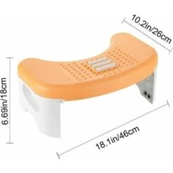 Toilet Stool - Squatting Stool For Toilet Poop For Bathroom, 350 Lb Capacity, Kids, Adults, Elderly, Pregnant, Squatting Toilet Stools For Pooping, For Proper Posing -Fatboy Sales Store 95648789 4